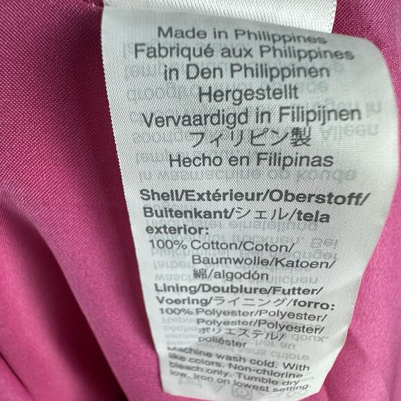 J. Crew Pink Tweed Sheath Dress, Size 12, NWOT, Fringe Collar & Hem - Picture 7 of 16